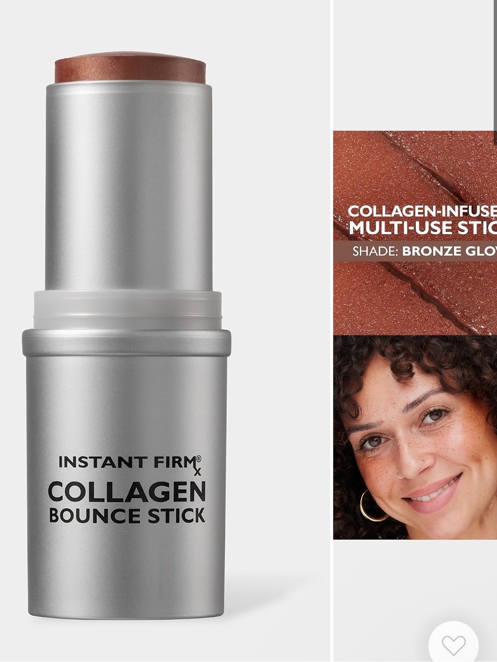 Peter Thomas Roth Instant Firmx Collagen Bounce Stick - Bronze glow